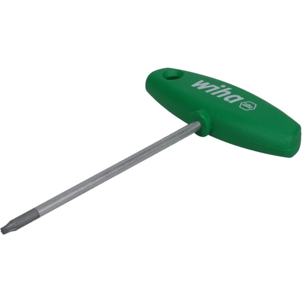 Torx® Key: Flag Handle, T10, Chrome-Plated - Flag-Style, 3.94" Length Under Head, 100mm OAL