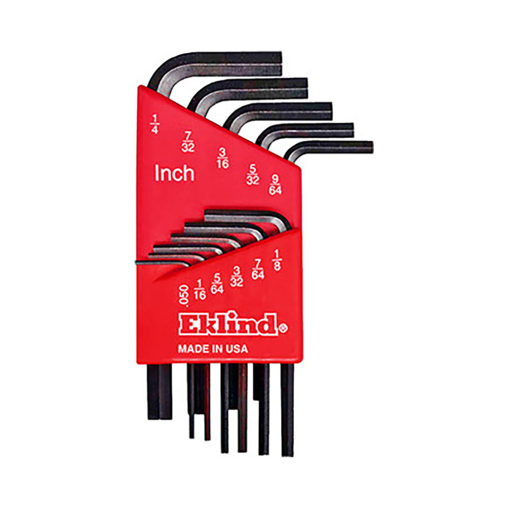 Eklind 11 Piece LKey Hex Key Set 05057807 MSC Industrial Supply