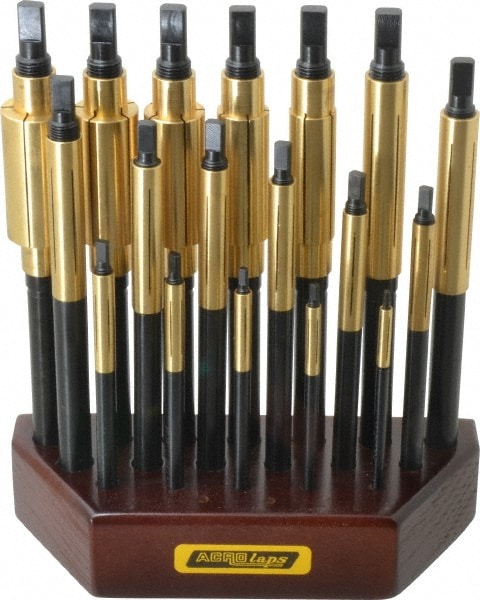 Made in USA SET-8-TH EA. 18 Piece Barrel Lap Set Image