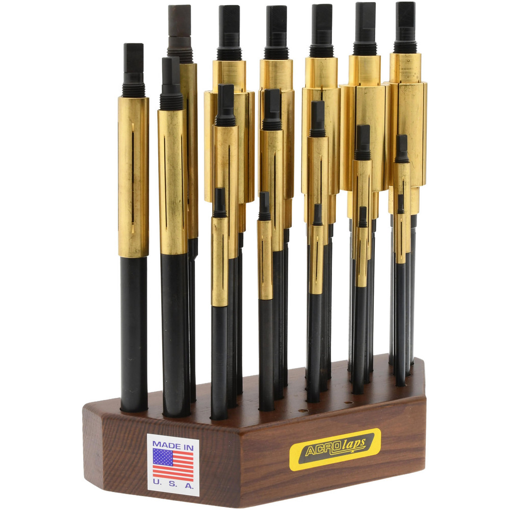 Made in USA 18 Piece Barrel Lap Set MSC Direct