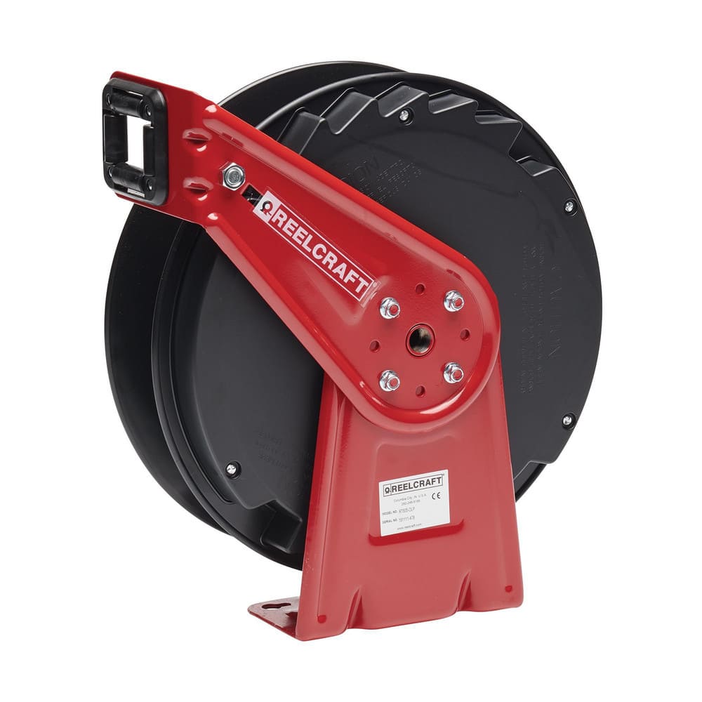 Reelcraft RT605-OLP Hose Reel without Hose: 3/8" ID Hose, 50 Long, Spring Retractable 