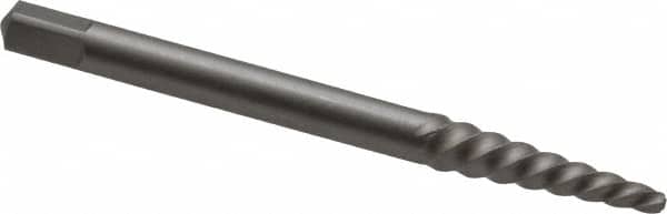 Spiral Flute Screw Extractor: Size #2, for 5/32 to 7/32" Screw