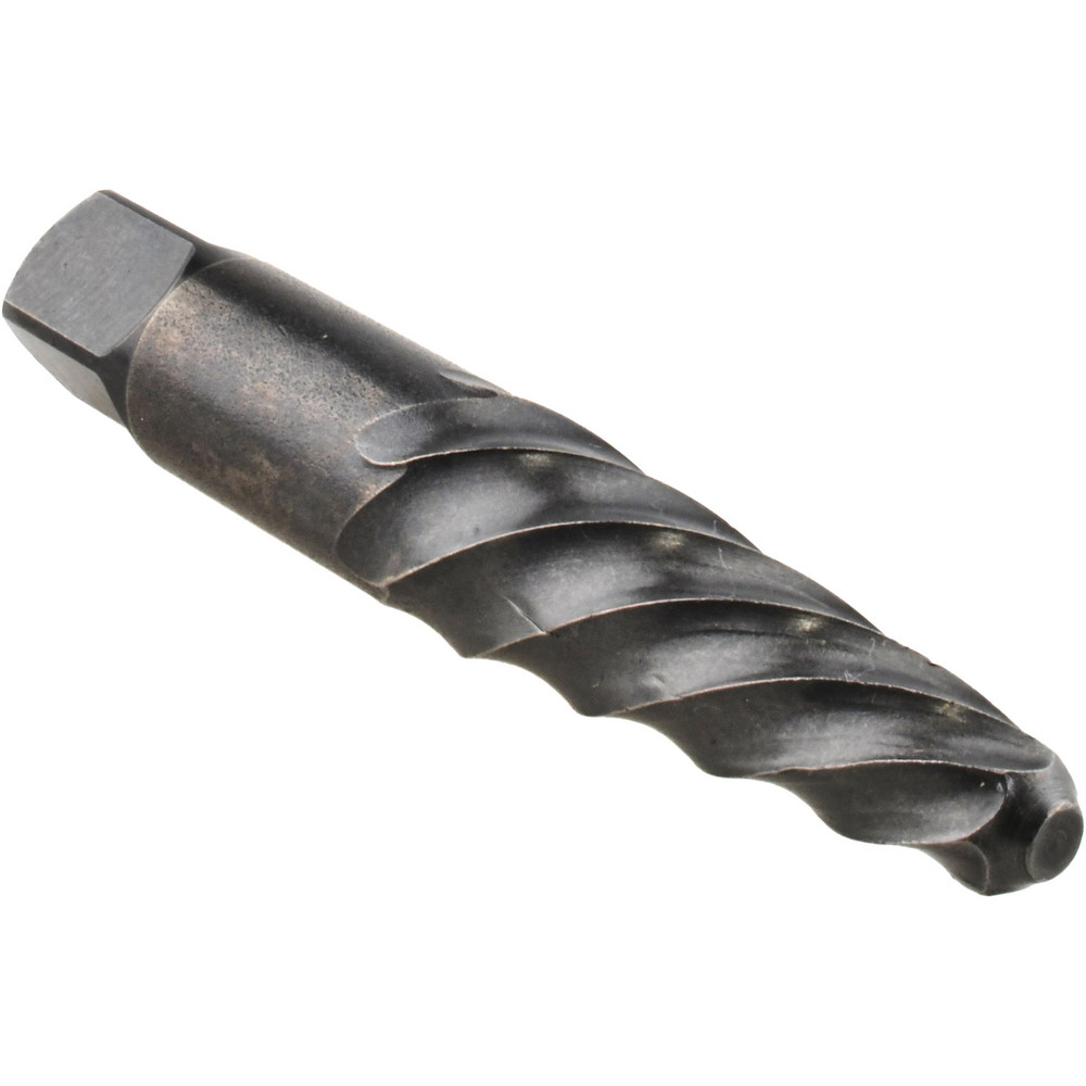 Spiral Flute Screw Extractor: #6, for 5/8 to 7/8 in, 3/8 in NPT, 3/8 in BSP & M16 to M22 Screws