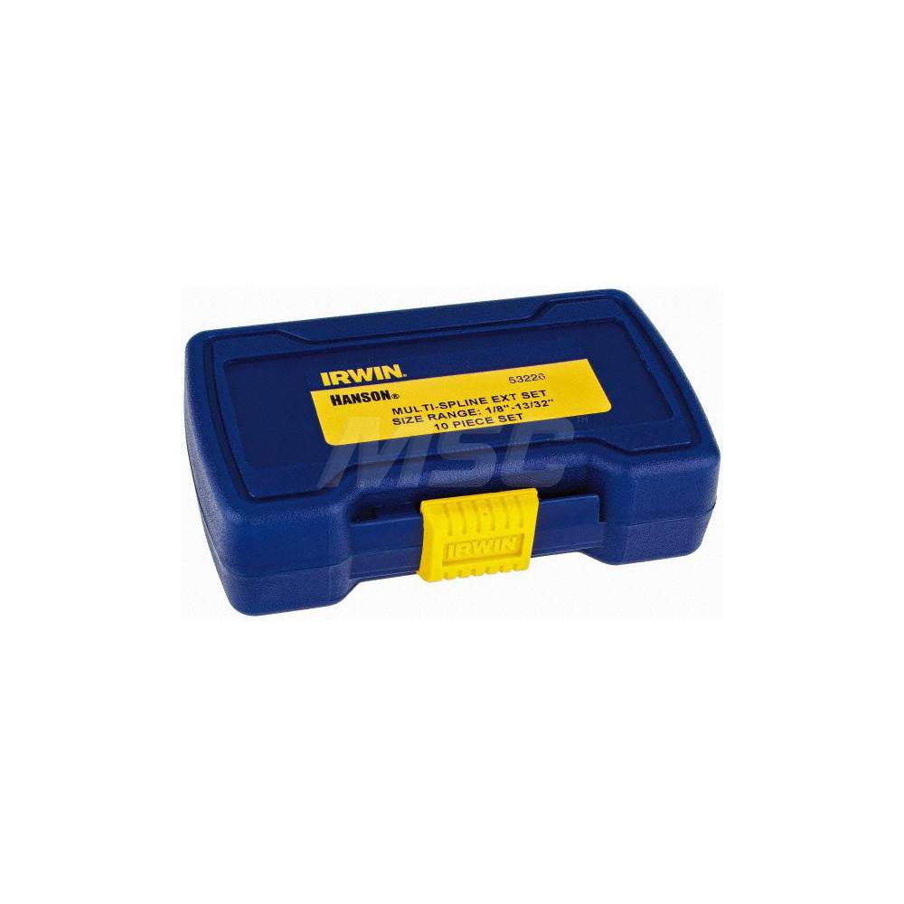 Irwin 53226 10pc 1/8" to 13/32" Hex Head MultiSpline Screw & Bolt