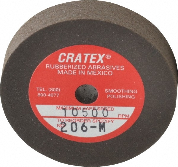 Surface Grinding Wheel: 2" Dia, 3/8" Thick, 1/4" Hole