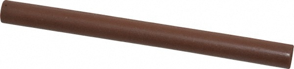 Round Abrasive Stick: Silicon Carbide, 1/2" Wide, 1/2" Thick, 6" Long