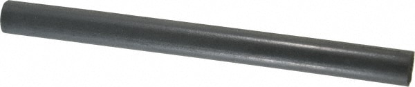 Round Abrasive Stick: Silicon Carbide, 1/2" Wide, 1/2" Thick, 6" Long