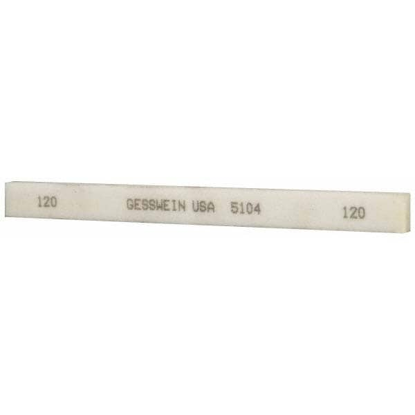 Value Collection 4355104 Rectangle Polishing Stone: Aluminum Oxide, 1/2" Wide, 1/4" Thick, 6" OAL Image