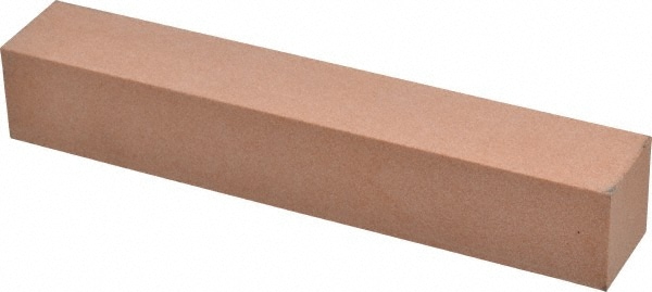 Value Collection 4256186 Square Polishing Stone: Aluminum Oxide, 1" Wide, 1" Thick, 6" OAL Image