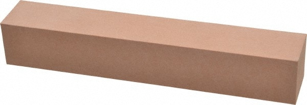 Value Collection 4256206 Square Polishing Stone: Aluminum Oxide, 1" Wide, 1" Thick, 6" OAL Image