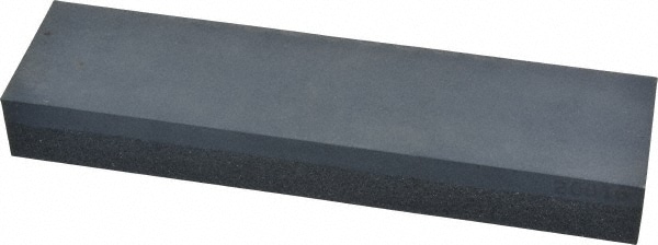 Made in USA U108C Sharpening Stone: 1 Thick, Rectangle, Silicon Carbide Image