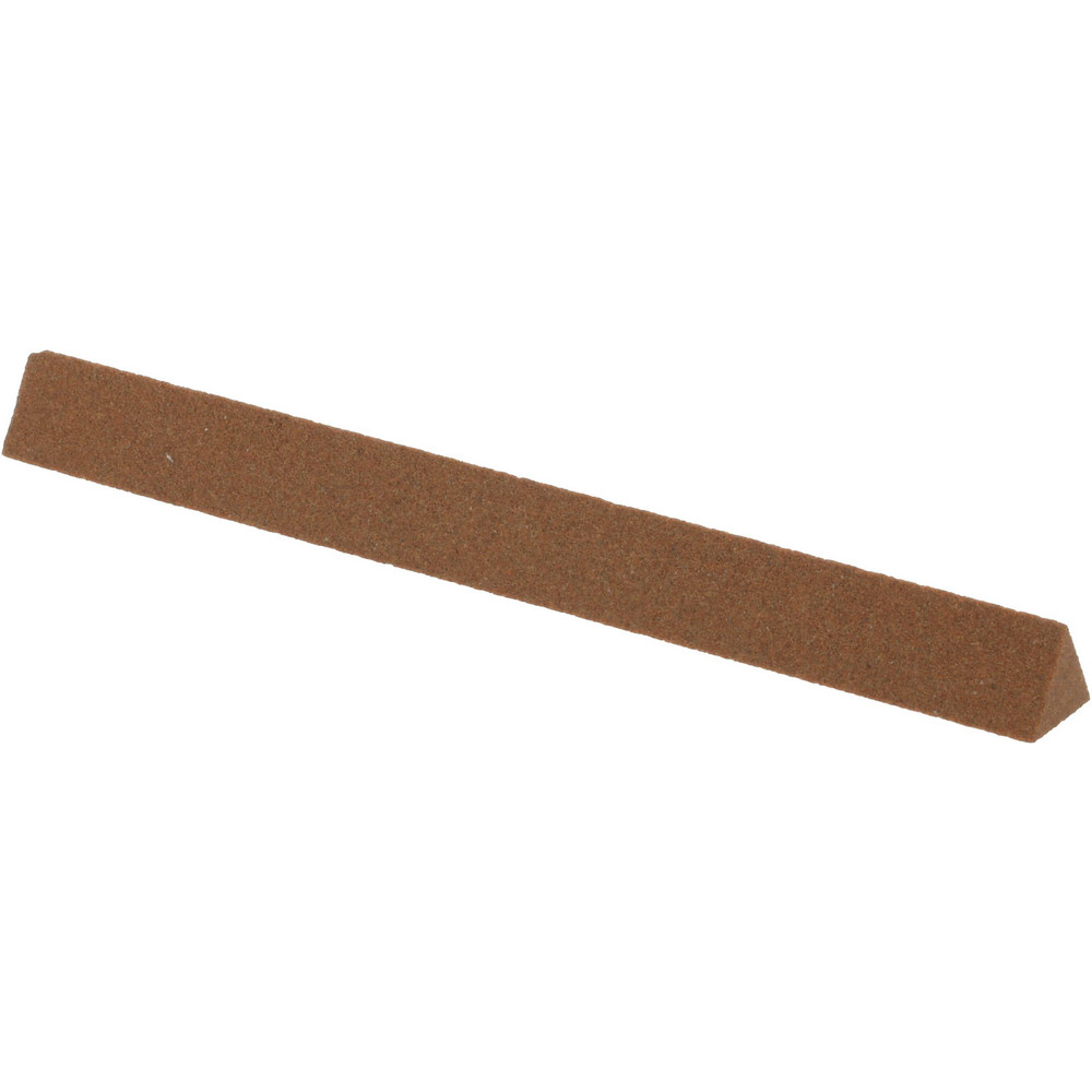 Sharpening Stone: 3/8'' Thick, Triangle, Aluminum Oxide
