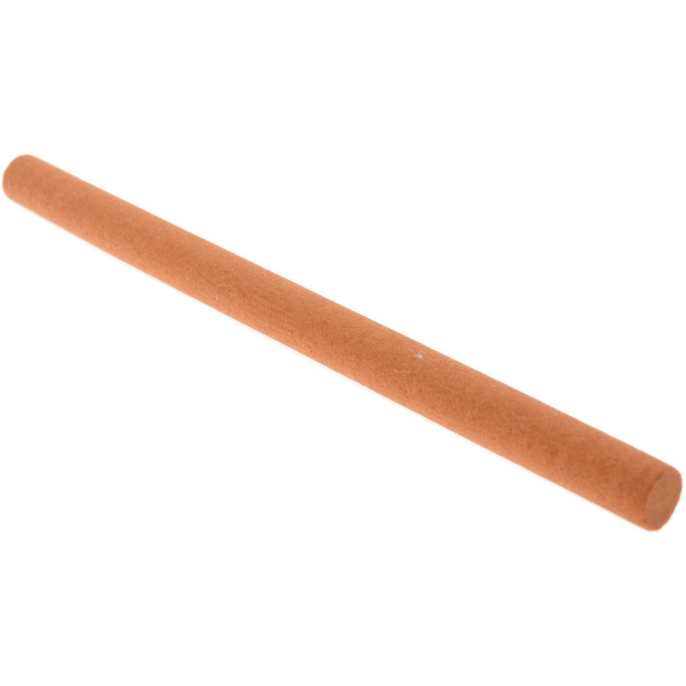 Sharpening Stone: 1/4'' Thick, Round, Aluminum Oxide
