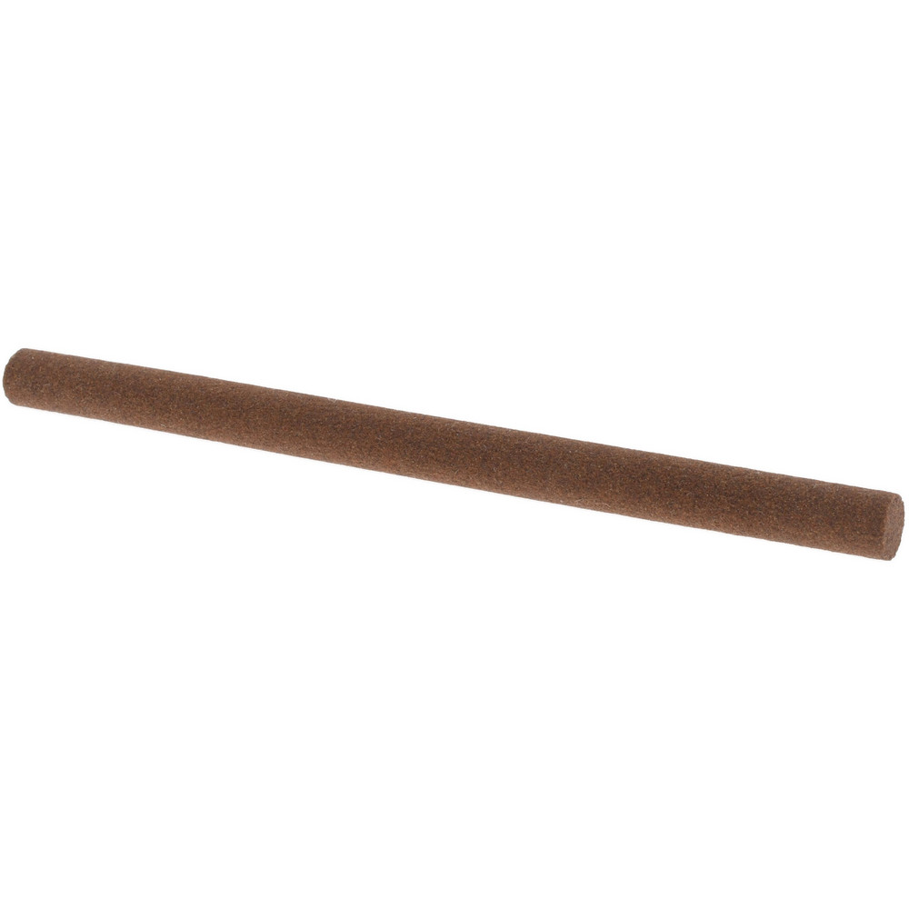 Sharpening Stone: 1/4'' Thick, Round, Aluminum Oxide