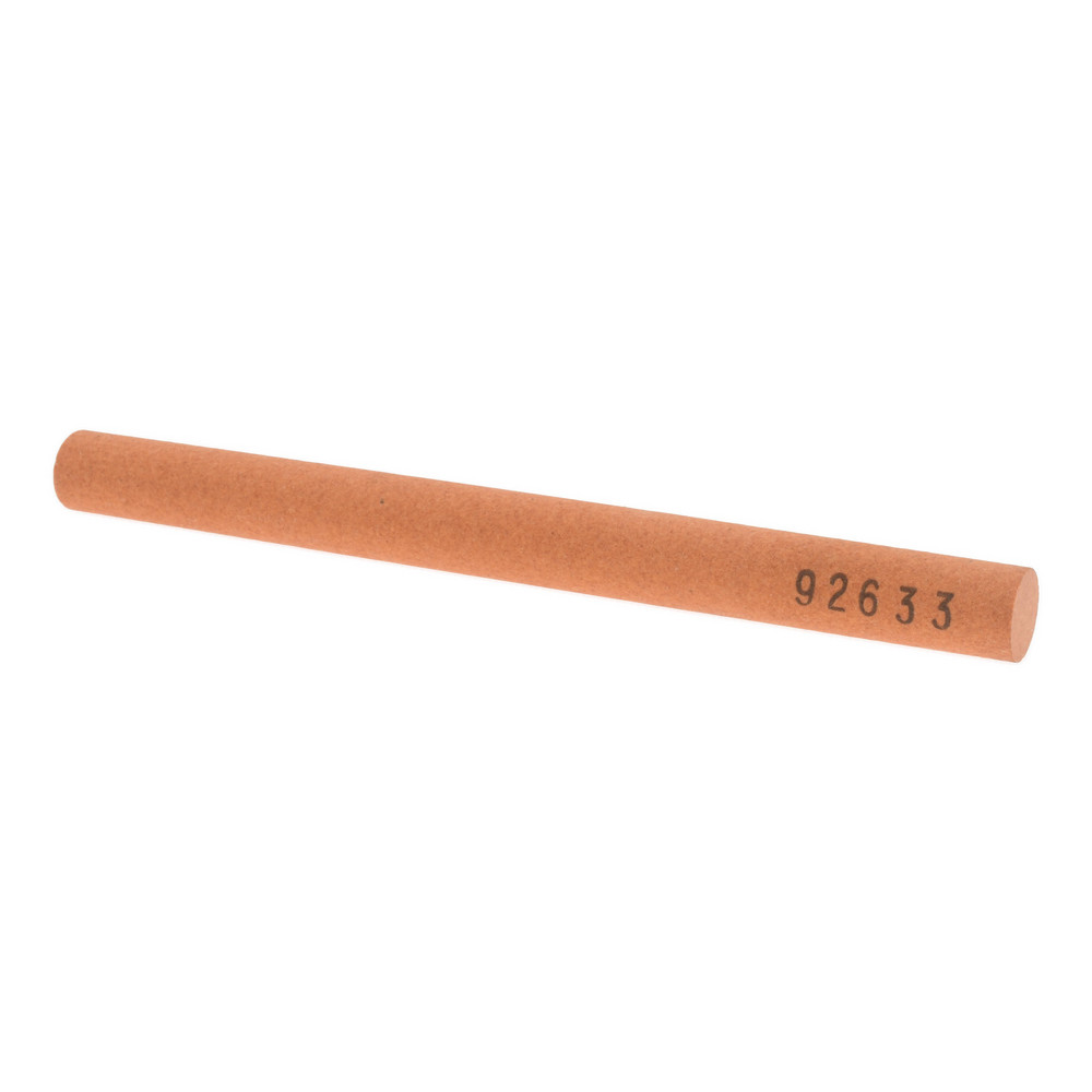 Sharpening Stone: 1/2'' Thick, Round, Aluminum Oxide