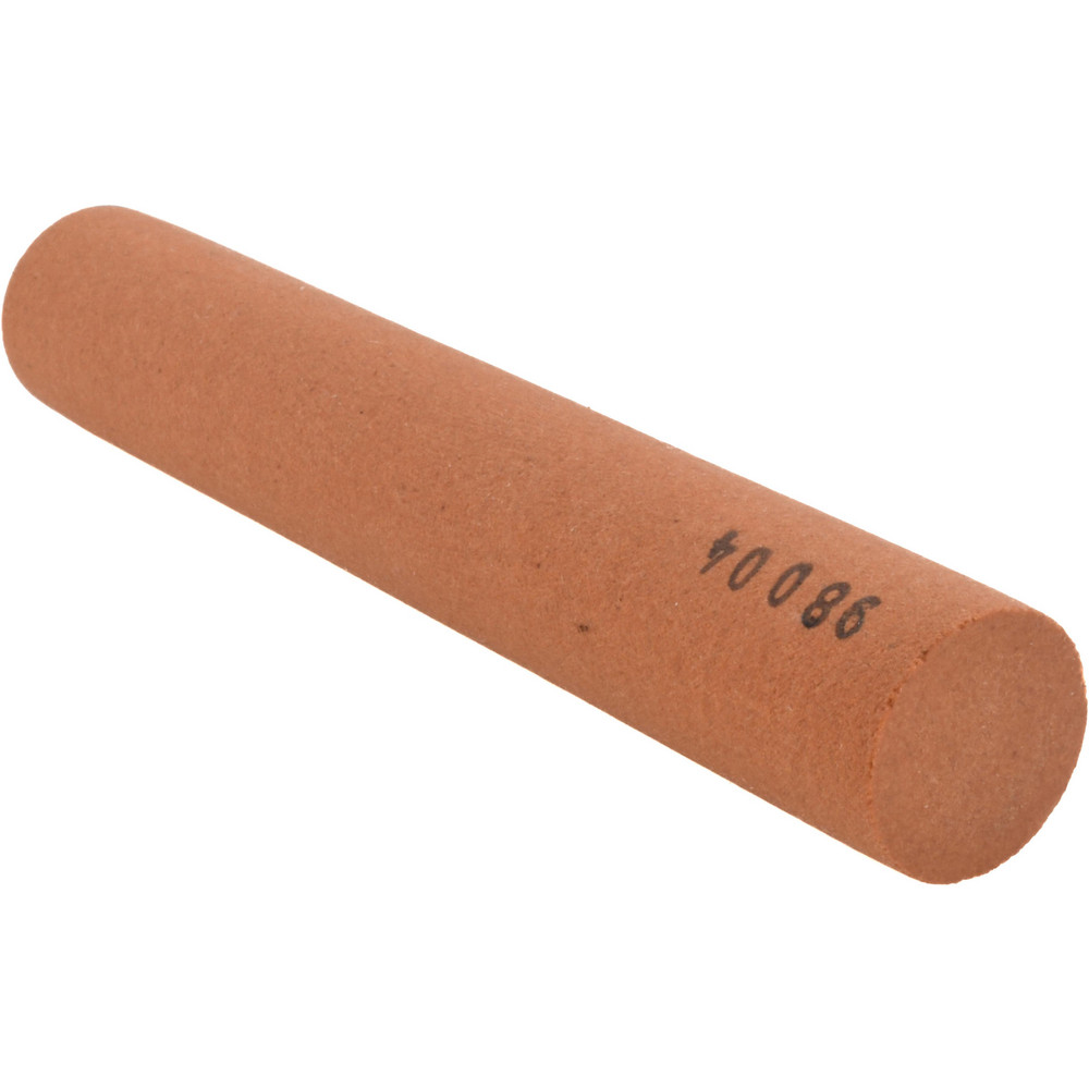 Sharpening Stone: 1'' Thick, Round, Aluminum Oxide