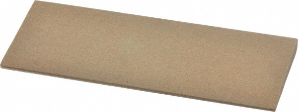 Sharpening Stone: 1/4'' Thick, Round, Aluminum Oxide