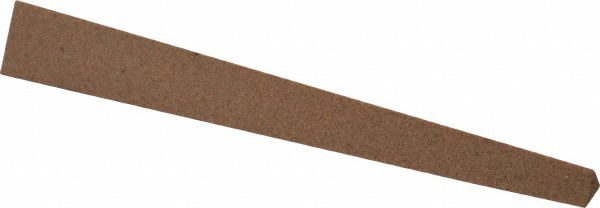 Sharpening Stone: 1/2'' Thick, Triangle Tapered, Aluminum Oxide