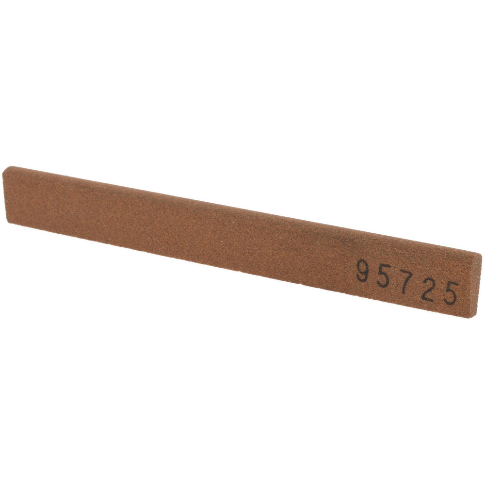 Sharpening Stone: 7/16'' Wide, Oval Tapered, Aluminum Oxide