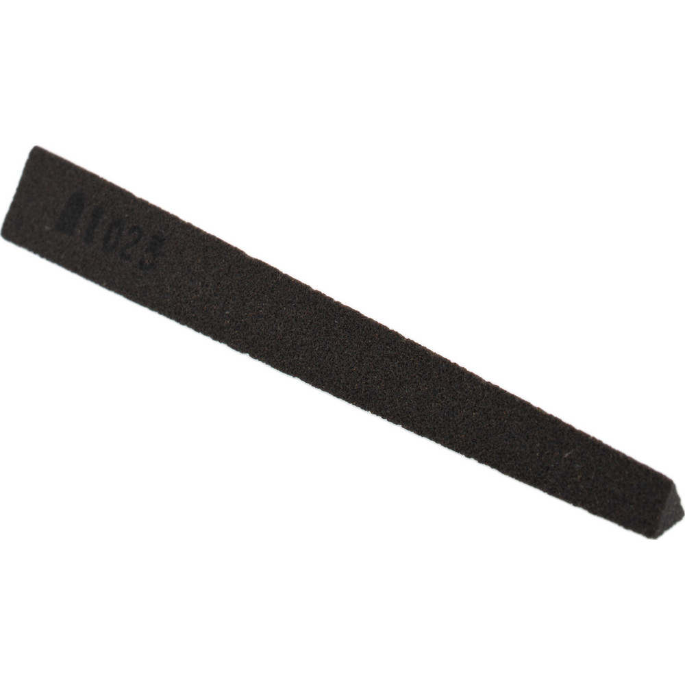 Sharpening Stone: 1/4'' Wide, Triangle Tapered, Aluminum Oxide