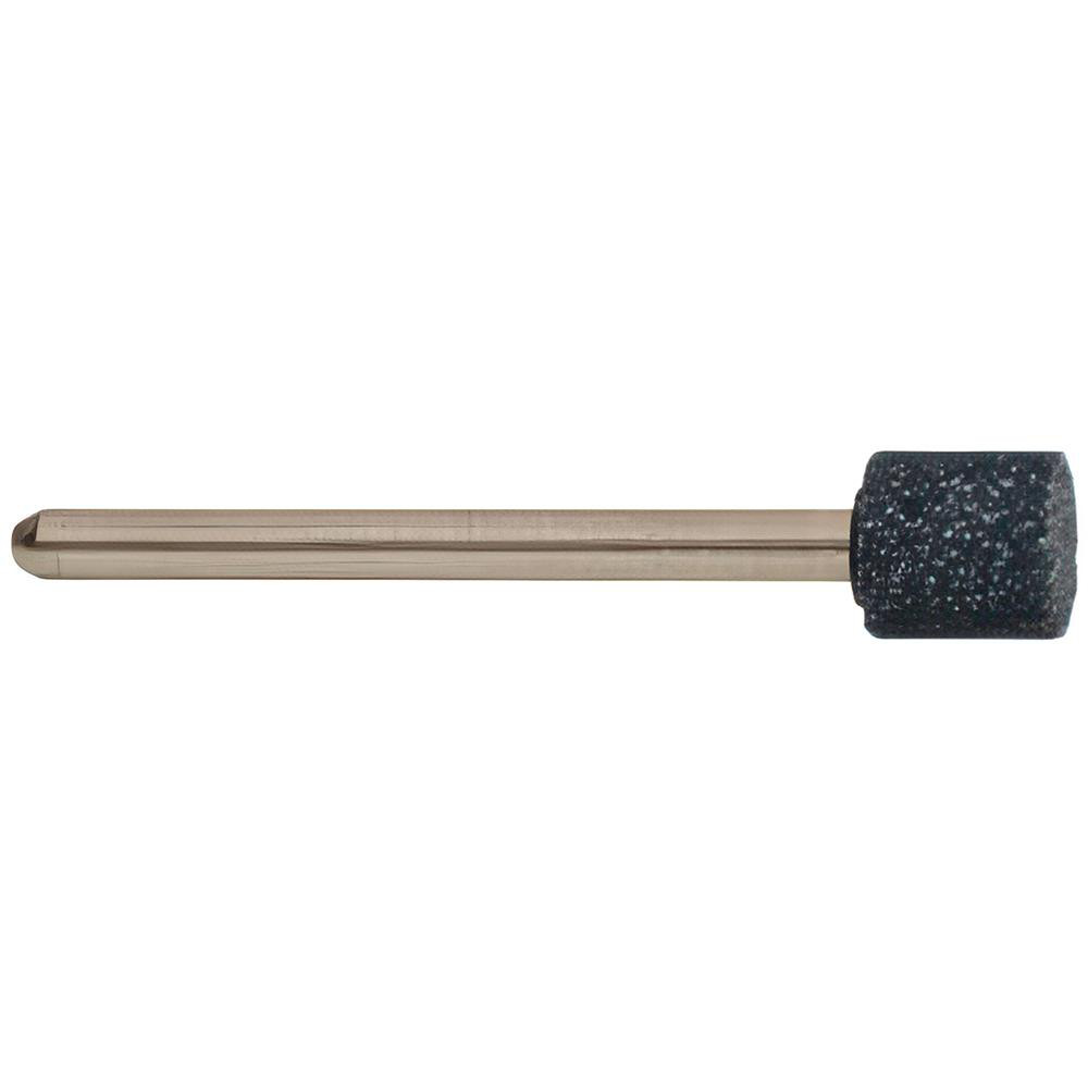 Mounted Point: 5/16" Thick, 1/8" Shank Dia, W168, 80 Grit, Medium