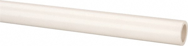 1/2" Pipe, 5' Long PVC Unthreaded Plastic Pipe Nipple