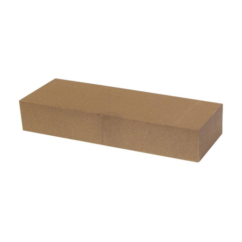 Norton Sharpening Stone: 1/2'' Thick, Rectangle, Aluminum Oxide - Medium Grade | Part #61463685590