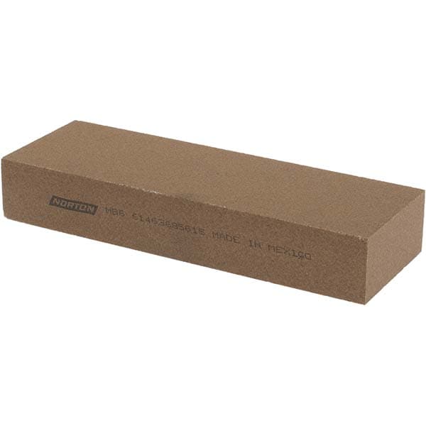 Norton 61463685615 Sharpening Stone: 1 Thick, Rectangle Image