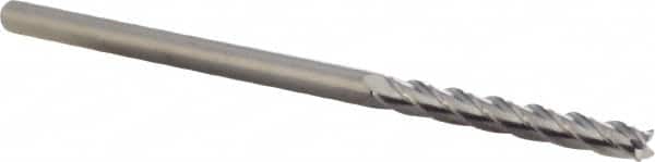 M.A. Ford. 12211810 Square End Mill: 0.1181 Dia, 0.9843 LOC, 4 Flutes, Solid Carbide 