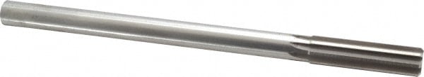 Made in USA 433-0.6245 Chucking Reamer: 0.6245" Dia, 9" OAL, 2-1/4" Flute Length, Straight Shank, High Speed Steel Image