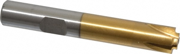 Value Collection 183-6023 Corner Rounding End Mill: 1/32" Radius, 3/8" Diam, 4 Flutes, High Speed Steel Image