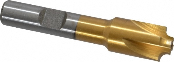 Value Collection 183-6064 Corner Rounding End Mill: 3/32" Radius, 1/2" Diam, 4 Flutes, High Speed Steel Image