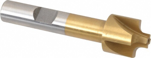 Value Collection 183-6072 Corner Rounding End Mill: 7/64" Radius, 5/8" Diam, 4 Flutes, High Speed Steel Image