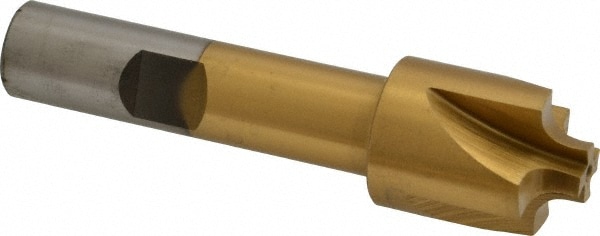 Value Collection 183-6098 Corner Rounding End Mill: 9/64" Radius, 3/4" Diam, 4 Flutes, High Speed Steel Image