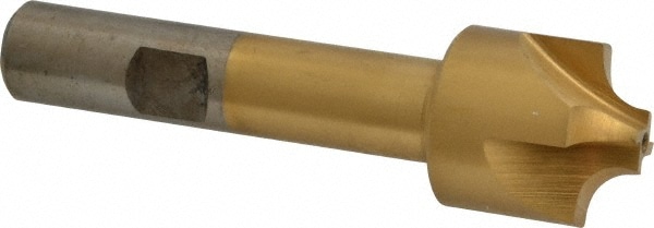 Value Collection 183-6148 Corner Rounding End Mill: 7/32" Radius, 7/8" Diam, 4 Flutes, High Speed Steel Image