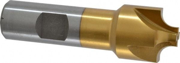 Value Collection 183-6171 Corner Rounding End Mill: 1/4" Radius, 1" Diam, 4 Flutes, High Speed Steel Image