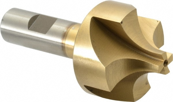 Value Collection 183-6353 Corner Rounding End Mill: 9/16" Radius, 1-5/16" Diam, 4 Flutes, High Speed Steel Image