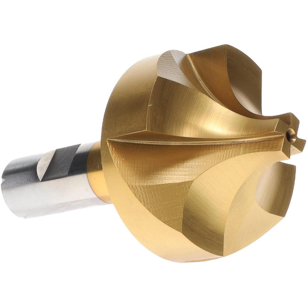 Corner Rounding End Mill: 11/16" Radius, 2-1/4" Dia, 4 Flutes, High Speed Steel