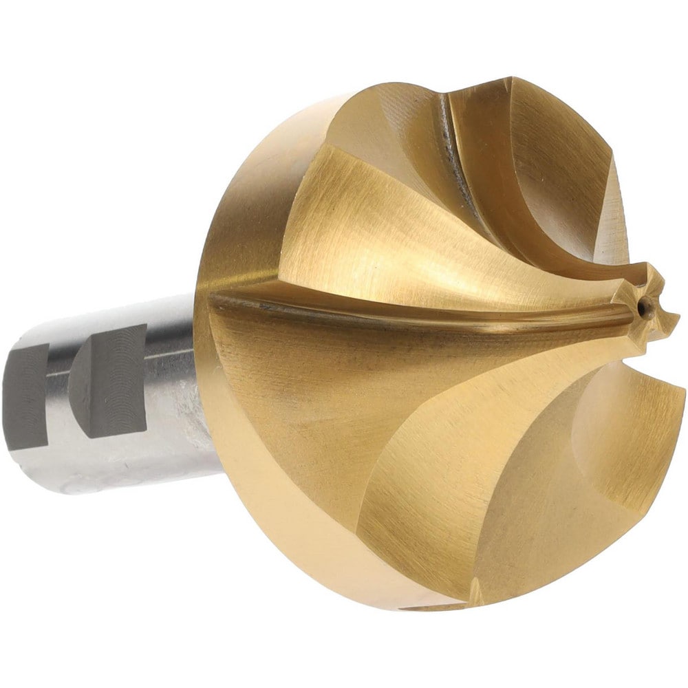 Corner Rounding End Mill: 1" Radius, 2-5/8" Dia, 4 Flutes, High Speed Steel