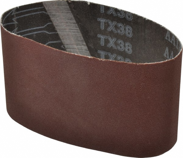 Tru-Maxx - Abrasive Belt: 6 Wide, 48 OAL, 80 Grit, Aluminum Oxide