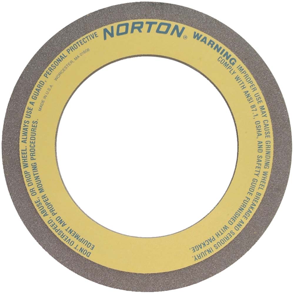 Norton Type 1 Centerless & Cylindrical Grinding Wheel 16" Dia, 4