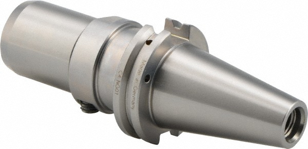Hydraulic Tool Chuck: CAT40 Taper Shank, 3/4" Hole - 4" Projection, 1-5/8" Nose Dia, 15000 RPM, Through Coolant