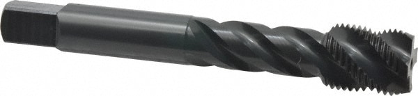 OSG 2233401 Spiral Flute Tap: 5/8-18, UNF, 4 Flute, Modified Bottoming, 2B Class of Fit, Vanadium High Speed Steel, Oxide Finish Image