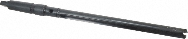 Indexable Spade Drill: 31/32 to 1-3/8" Dia, 11-3/8" Max Depth, Straight Flute