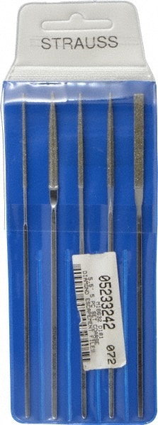 Strauss MI8632 D181 File Set: 5 Pc, Diamond 