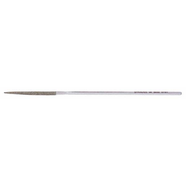 5-1/2" OAL Coarse Half Round Needle Diamond File