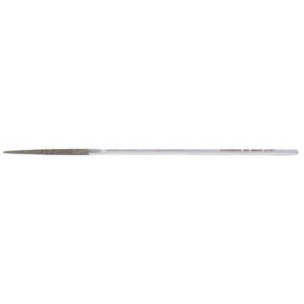 Strauss MI8609 D181 5-1/2" OAL Coarse Point Needle Diamond File Image