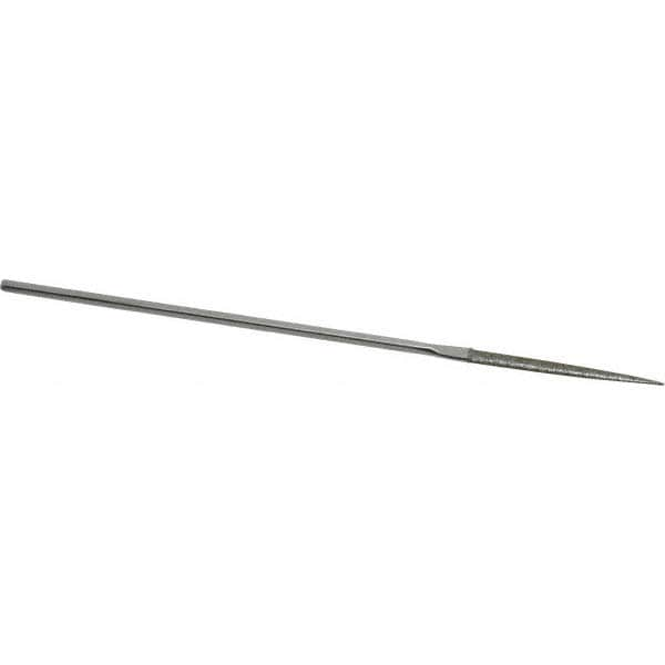 Strauss MI8609 D126 5-1/2" OAL Medium Point Needle Diamond File Image