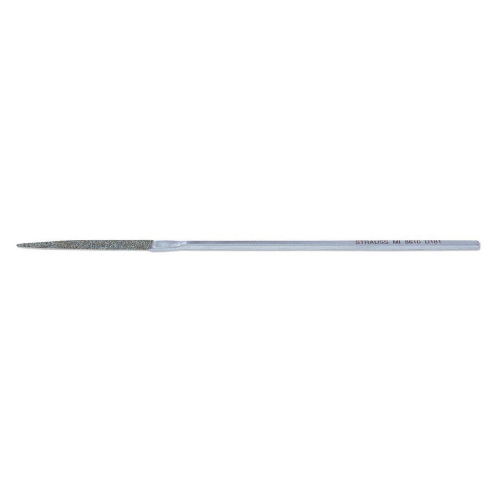 Strauss MI8610 D126 5-1/2" OAL Medium Barrette Needle Diamond File Image