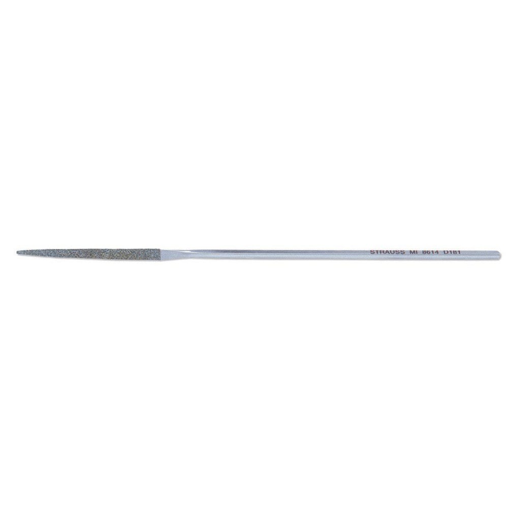 Strauss MI8614 D126 5-1/2" OAL Medium Three Square Needle Diamond File Image